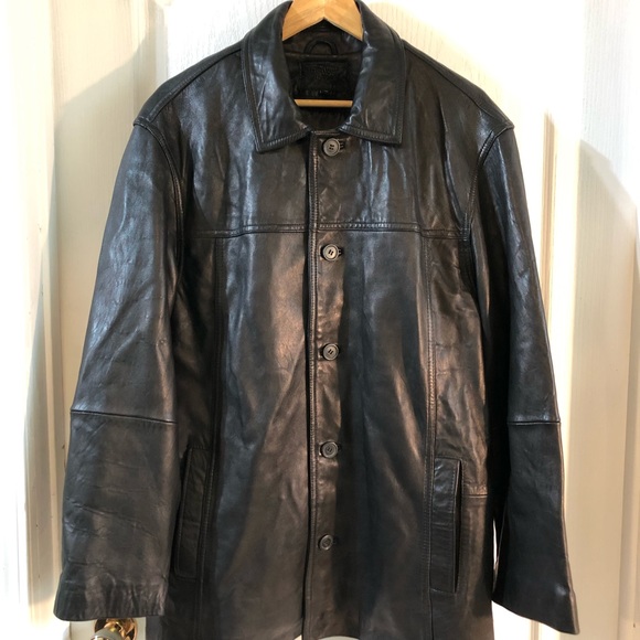 Denver Hayes Men’s Leather Jacket Size Medium - Picture 4 of 10